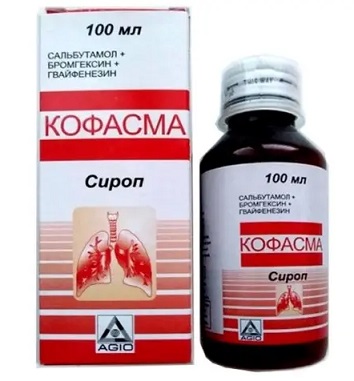 Кофасма сироп, флакон 100мл