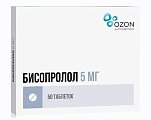 Купить бисопролол, таблетки, покрытые пленочной оболочкой 5мг, 50 шт в Нижнем Новгороде