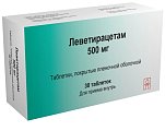 Купить леветирацетам, таблетки, покрытые пленочной оболочкой 500мг, 30 шт в Нижнем Новгороде