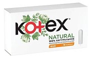 Купить котекс (kotex) тампоны natural нормал, 16 шт в Нижнем Новгороде