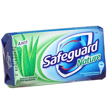 SafeGuard (СейфГард) мыло антибактериальное Алоэ, 90г