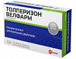 Купить толперизон велфарм, таблетки покрытые пленочной оболочкой 150 мг, 30 шт в Нижнем Новгороде