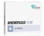 Купить арипипразол, таблетки 15мг, 30 шт в Нижнем Новгороде