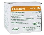 Купить игла инъекционная одноразовая 25g 0,5 х 25 100шт в Нижнем Новгороде