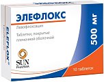 Купить элефлокс, таблетки, покрытые пленочной оболочкой 500мг, 10 шт в Нижнем Новгороде