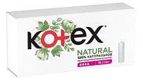 Купить котекс (kotex) тампоны natural супер, 16 шт в Нижнем Новгороде