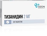 Купить тизанидин, таблетки 2мг, 30шт в Нижнем Новгороде