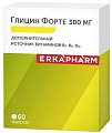 Купить глицин форте 300мг эркафарм, таблетки для рассасывания массой 600мг, 60шт бад в Нижнем Новгороде