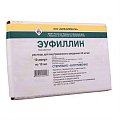 Купить эуфиллин, раствор для внутривенного введения 24мг/мл, ампулы 10мл, 10 шт в Нижнем Новгороде
