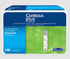 Купить тест-полоски contour plus (контур плюс), 100 шт в Нижнем Новгороде