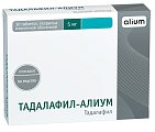 Купить тадалафил-алиум, таблетки, покрытые пленочной оболочкой 5мг, 30 шт в Нижнем Новгороде