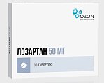 Купить лозартан, таблетки, покрытые пленочной оболочкой 50мг, 30 шт в Нижнем Новгороде