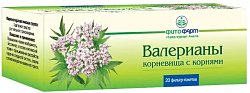 Купить валерианы корневища и корни, фильтр-пакеты 1,5г, 20 шт в Нижнем Новгороде