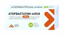 Купить аторвастатин-алси, таблетки, покрытые пленочной оболочкой 10мг, 30 шт в Нижнем Новгороде