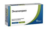 Купить эналаприл, таблетки 10мг, 20 шт в Нижнем Новгороде