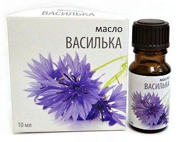 Масло эфирное Василька, фл 10мл