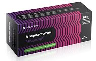 Купить аторвастатин-медисорб, таблетки, покрытые пленочной оболочкой 20мг, 30 шт в Нижнем Новгороде