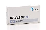 Купить тадалафил, таблетки, покрытые пленочной оболочкой 5мг, 28 шт в Нижнем Новгороде