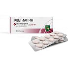 Купить кветиапин, таблетки, покрытые пленочной оболочкой 300мг, 60шт в Нижнем Новгороде