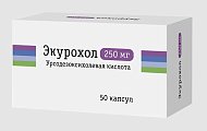 Купить экурохол, капсулы 250мг, 50 шт в Нижнем Новгороде