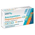 Купить амлодипин+периндоприл-сз, таблетки 10мг+8мг, 30 шт в Нижнем Новгороде