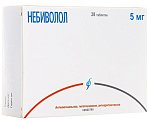 Купить небиволол, таблетки 5мг, 28 шт в Нижнем Новгороде