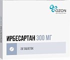 Купить ирбесартан, таблетки 300мг, 28 шт в Нижнем Новгороде